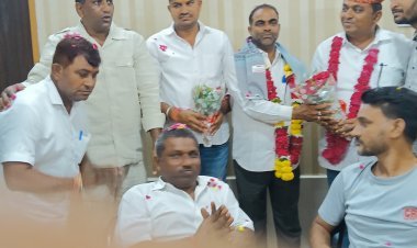 सोजत में नवनिर्वाचित पालिका अध्यक्ष प्रतिनिधि तंवर का दिव्यांग सेवा समिति ने किया बहुमान