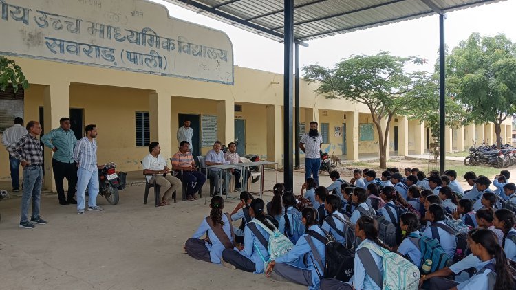 मारवाड़ विकास अधिकारी भगीरथ सिंह ने बताया की गांव में पॉलीथिक का उपयोग नहीं किया जाए