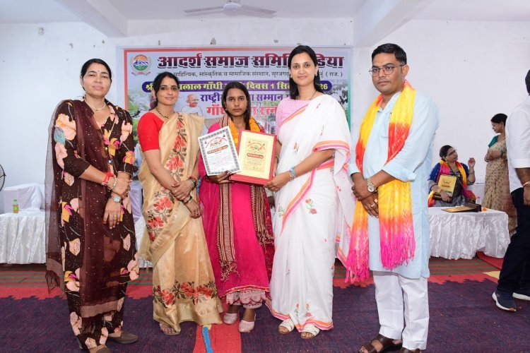 चुई गांव की नाज़िया चुई को मिला ‘गांधी सेवा रत्न अवॉर्ड-2026’