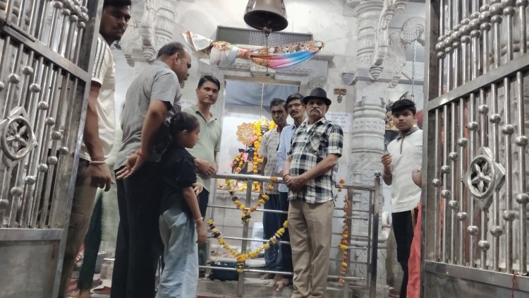 सोजत में शनि मंदिर पर उमड़ी आस्था की भारी भीड़