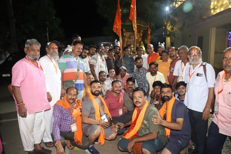 रांकावत समाज गोड़वाड़ की 18वीं पैदल यात्रा संपन्न