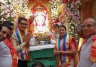 महाराज अग्रसेन जयंती पर शोभायात्रा निकली