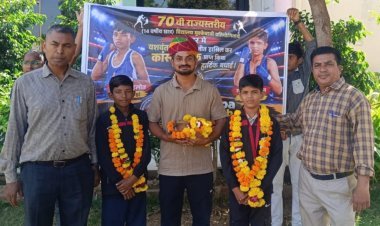 सोजत के लाल का कमाल: राज्य स्तरीय मुक्केबाजी में यशवंत चौहान को कांस्य पदक