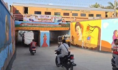 पाली में रेलवे अंडर पास का अनावरण       