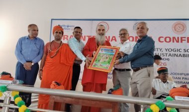 ओम आश्रम जाडन में डीआरए अंतर्राष्ट्रीय सम्मेलन का समापन समारोह संपन्न