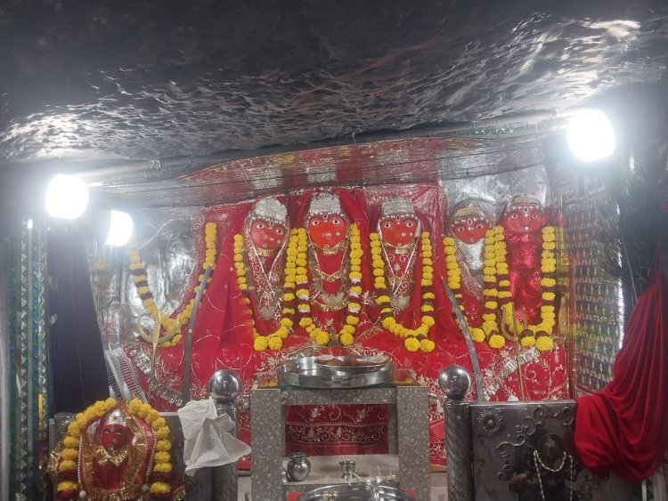 वाकल-चामुंडा माता भाकरी पर नवरात्रि महोत्सव की तैयारियां पूरी