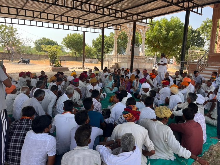 जिला परिषद वार्ड 32 से भाजपा प्रत्याशी मनीषा मेघवाल का जनसंपर्क अभियान तेज