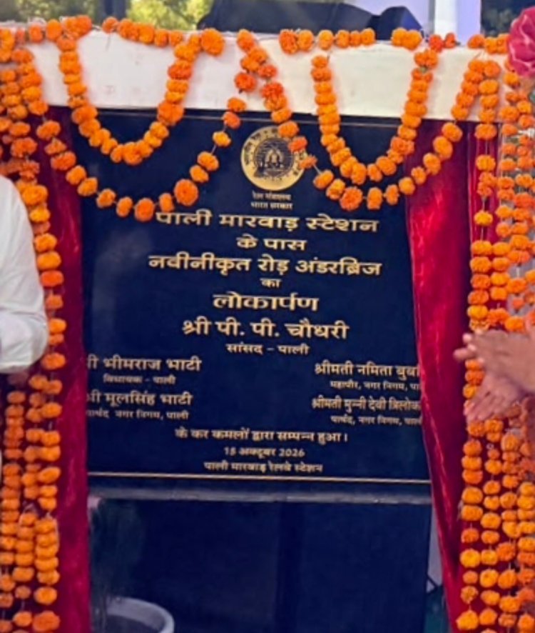 पूर्व विधायक का रेलवे अंडर पास अनावरण पट्टीका पर स नाम नहीं                                                               